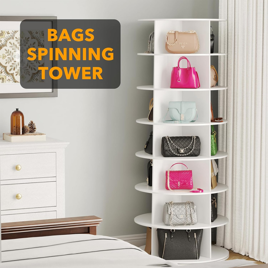 360° Rotating Shoe Rack Tower Home Decor New Arrivals  