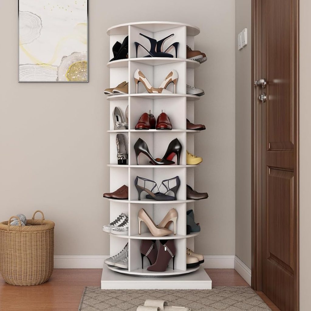 360° Rotating Shoe Rack Tower Home Decor New Arrivals  