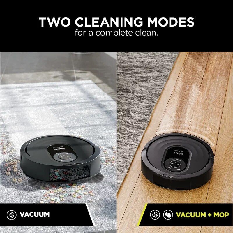 AI-Powered Robot Vacuum and Mop with LIDAR Navigation & Sonic Scrubbing Household Supplies Color : Black 