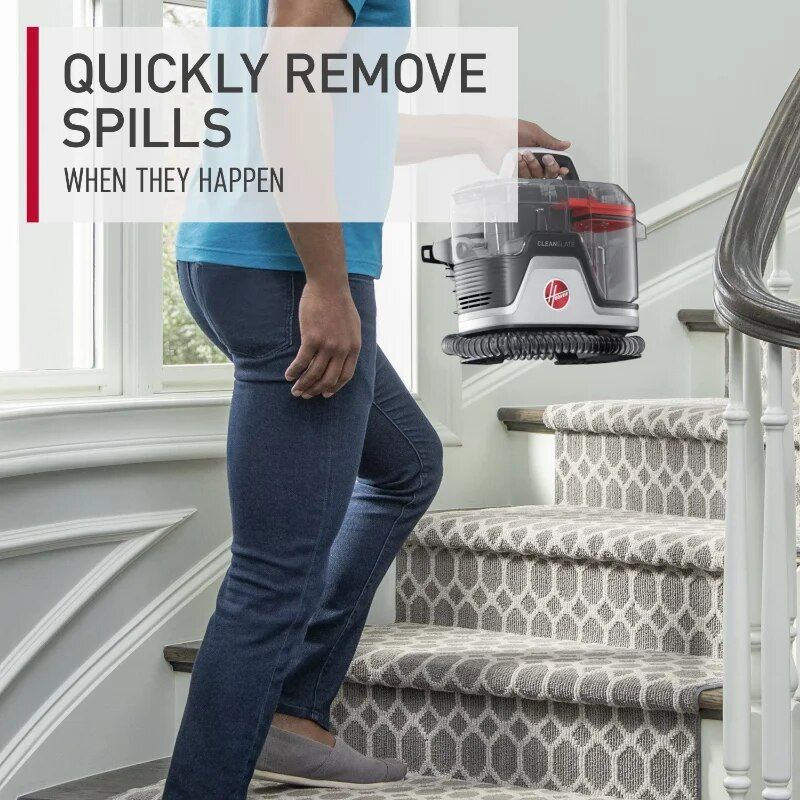 Portable Carpet and Upholstery Pet Spot Cleaner for Quick and Efficient Cleaning Household Supplies  
