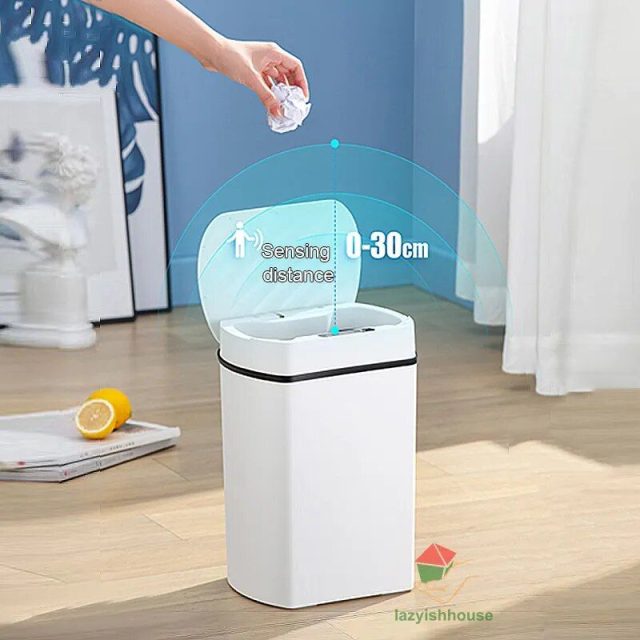 Smart Sensor Kitchen Trash Can Kitchen & Dining Color : White|Black|Gray