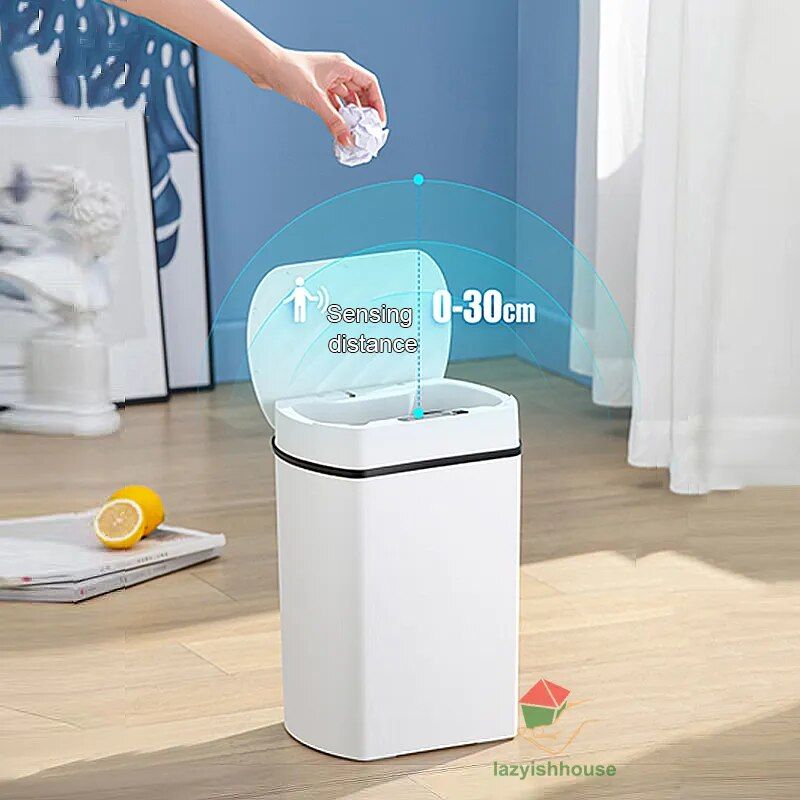 Smart Sensor Kitchen Trash Can Kitchen & Dining Color : White|Black|Gray 
