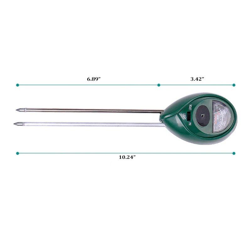 Soil Moisture Meter Plants & Garden Color : Dark Green|Silvery|Yellow|Purple|Black|Light Green 