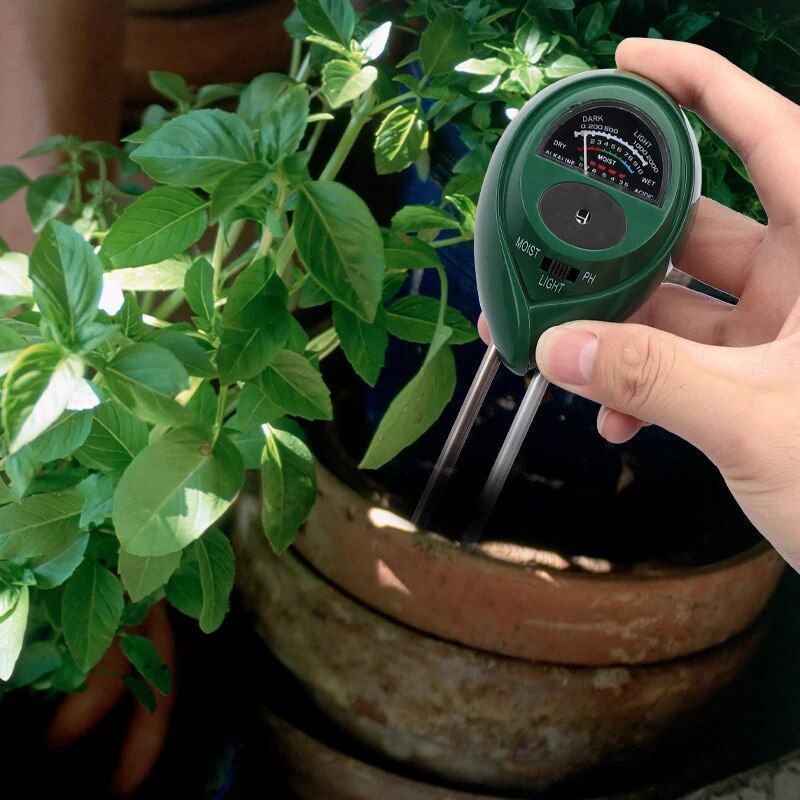 Soil Moisture Meter Plants & Garden Color : Dark Green|Silvery|Yellow|Purple|Black|Light Green 