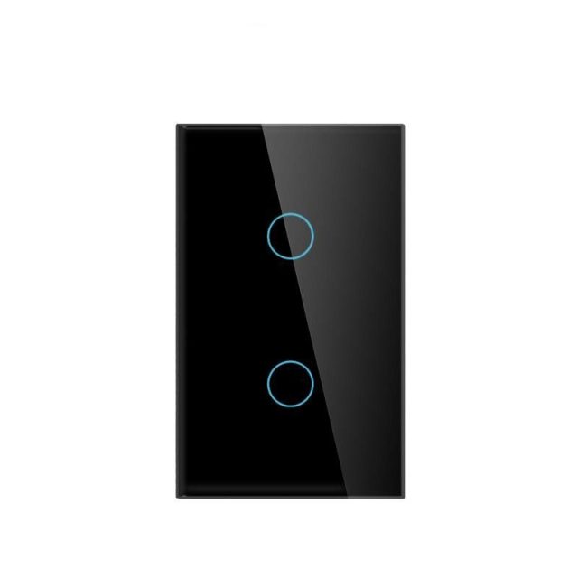 Wi-Fi Smart Touch Light Switch Household Supplies Color: Black