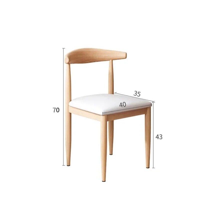 Mid Century Modern Metal Dining Chair: Elegant & Ergonomic Design Kitchen & Dining Style : 01|02|03|04|05|06|07 
