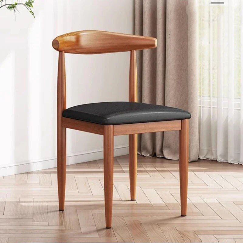 Mid Century Modern Metal Dining Chair: Elegant & Ergonomic Design Kitchen & Dining Style : 01|02|03|04|05|06|07 