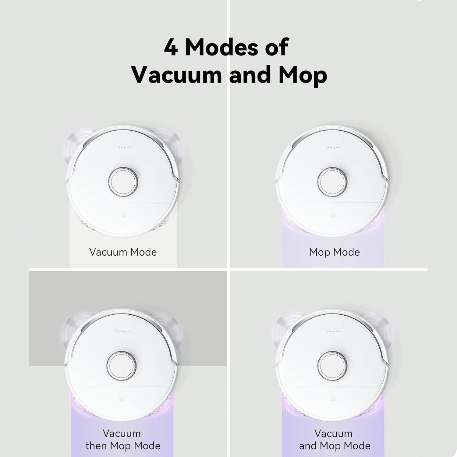 Smart Robot Vacuum with Automatic Dirt Detection and Self-Mopping Household Supplies Type : Water tank version|Water supply and drainage device 