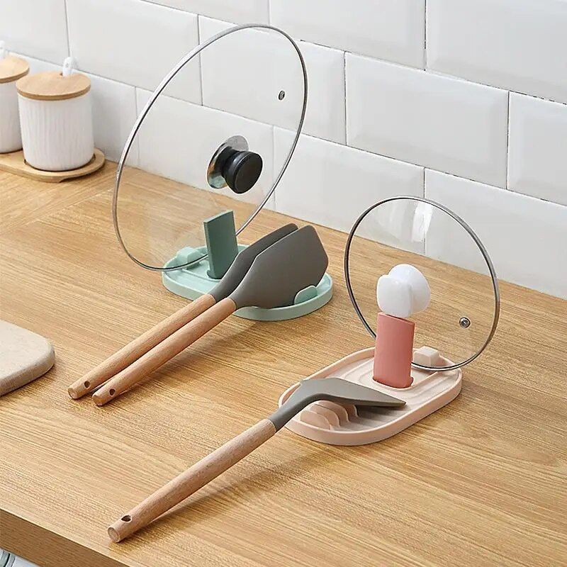 Spoon Holder Kitchen & Dining Color : Green|Dark blue|White|Pink 