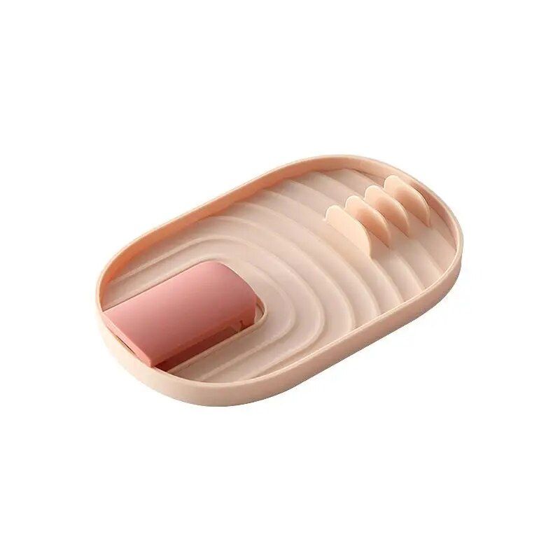 Spoon Holder Kitchen & Dining Color : Green|Dark blue|White|Pink 